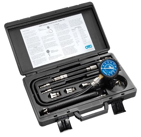 OTC 5605 Deluxe Compression Tester Kit with 